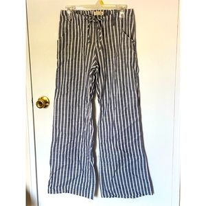 Cotton Long Draw-String Pants